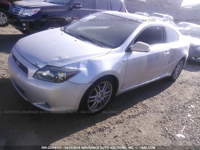 JTKDE177260104602 - 2006 TOYOTA SCION TC 银色 照片 2