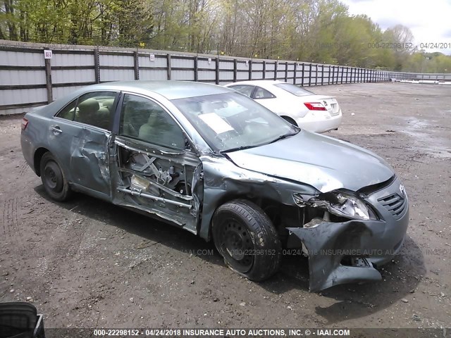 4T1BE46K17U533628 - 2007 TOYOTA CAMRY NEW GENERAT CE/LE/XLE/SE GREEN photo 1