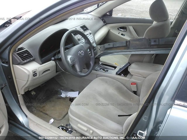 4T1BE46K17U533628 - 2007 TOYOTA CAMRY NEW GENERAT CE/LE/XLE/SE GREEN photo 5
