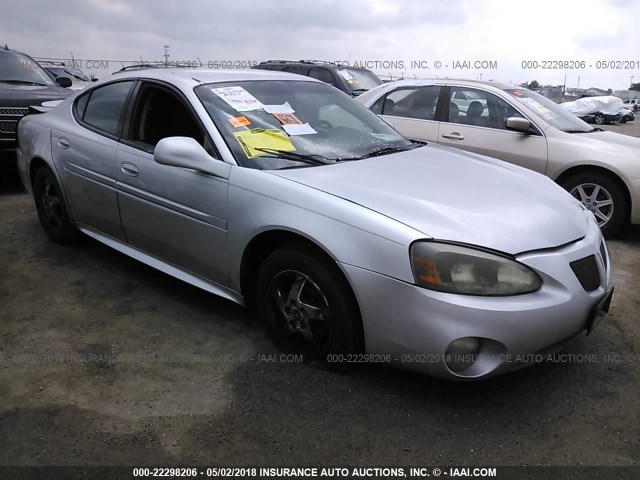 2G2WS522241110868 - 2004 PONTIAC GRAND PRIX GT2 ვერცხლისფერი ფოტო 1