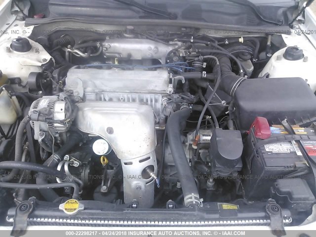 4T1BG22K41U823972 - 2001 TOYOTA CAMRY CE/LE/XLE 白色 照片 10