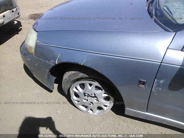 1G8JU54F83Y515767 - 2003 SATURN L200 Light Blue photo 6