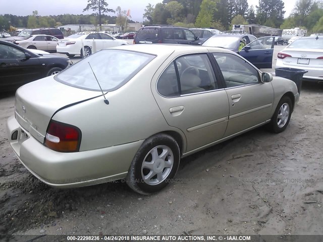 1N4DL01D4XC219262 - 1999 NISSAN ALTIMA XE/GXE/SE/GLE BEIGE photo 4