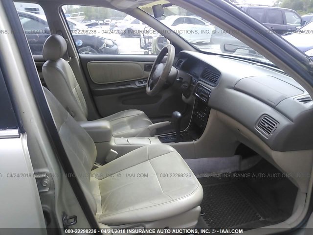 1N4DL01D4XC219262 - 1999 NISSAN ALTIMA XE/GXE/SE/GLE BEIGE photo 5