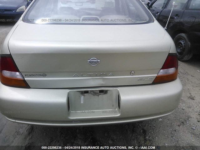 1N4DL01D4XC219262 - 1999 NISSAN ALTIMA XE/GXE/SE/GLE BEIGE photo 6