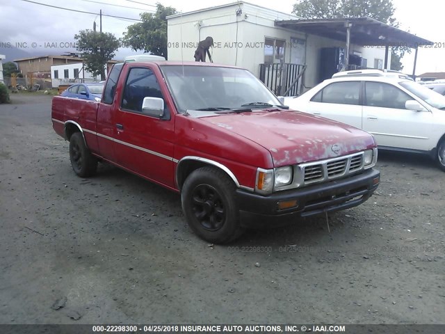 1N6SD16S2RC339749 - 1994 NISSAN TRUCK KING CAB XE RED photo 1