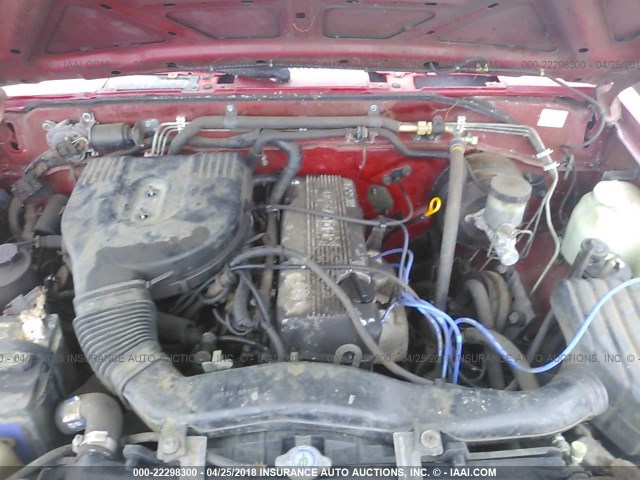 1N6SD16S2RC339749 - 1994 NISSAN TRUCK KING CAB XE RED photo 10