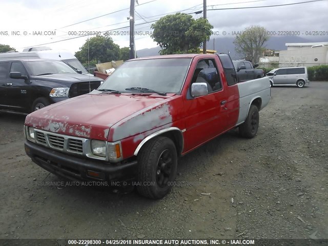 1N6SD16S2RC339749 - 1994 NISSAN TRUCK KING CAB XE RED photo 2