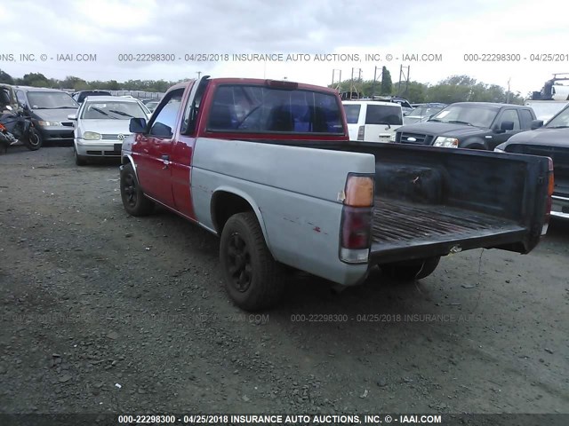 1N6SD16S2RC339749 - 1994 NISSAN TRUCK KING CAB XE RED photo 3