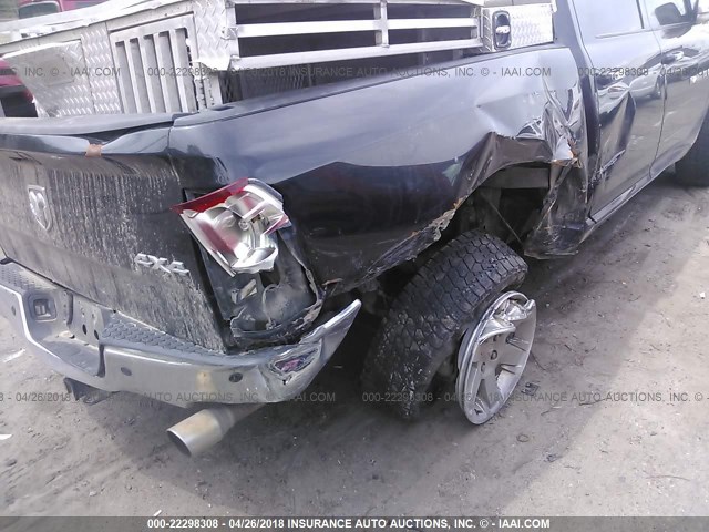 1D7RV1CT9BS509148 - 2011 DODGE RAM 1500 BLACK photo 6