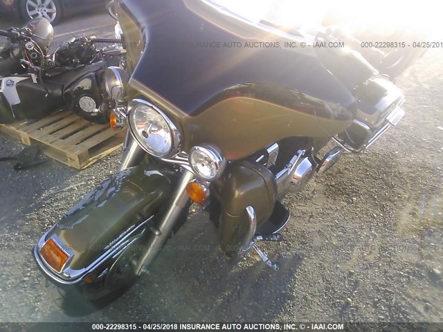 1HD1FC43X7Y635049 - 2007 HARLEY-DAVIDSON FLHTCUI GREEN photo 2