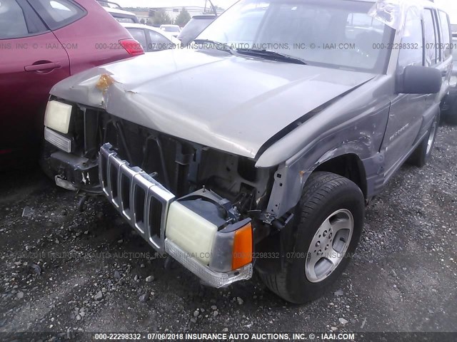 1J4GZ58S4TC246375 - 1996 JEEP GRAND CHEROKEE LAREDO GRAY photo 6