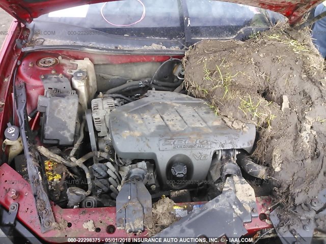 2G2WP552571111594 - 2007 PONTIAC GRAND PRIX RED photo 10