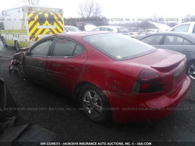 2G2WP552571111594 - 2007 PONTIAC GRAND PRIX RED photo 3
