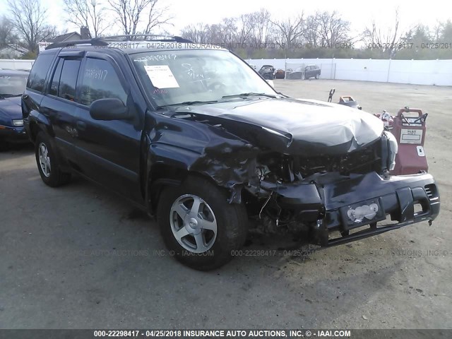 1GNDT13S652339960 - 2005 CHEVROLET TRAILBLAZER LS/LT GRAY photo 1