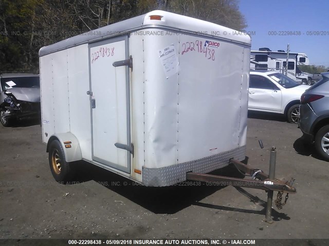 40LFB101X6P130879 - 2006 PACE ENCLOSED CARGO  თეთრი ფოტო 1