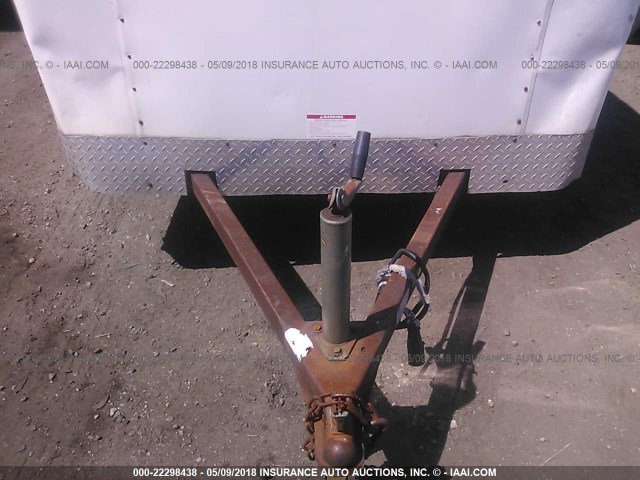 40LFB101X6P130879 - 2006 PACE ENCLOSED CARGO  თეთრი ფოტო 10