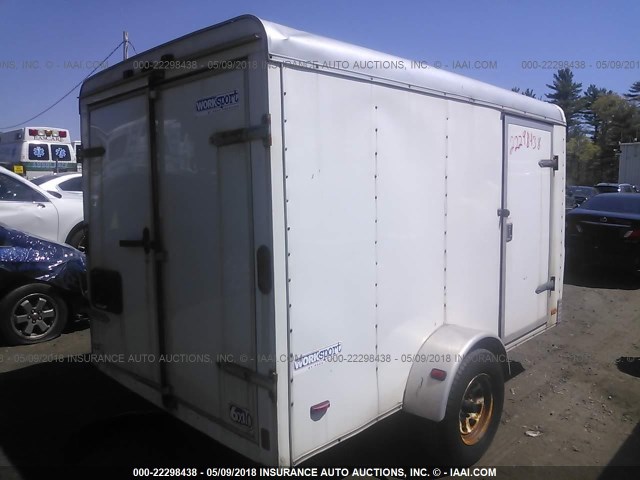 40LFB101X6P130879 - 2006 PACE ENCLOSED CARGO  თეთრი ფოტო 4