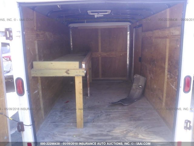 40LFB101X6P130879 - 2006 PACE ENCLOSED CARGO  თეთრი ფოტო 5