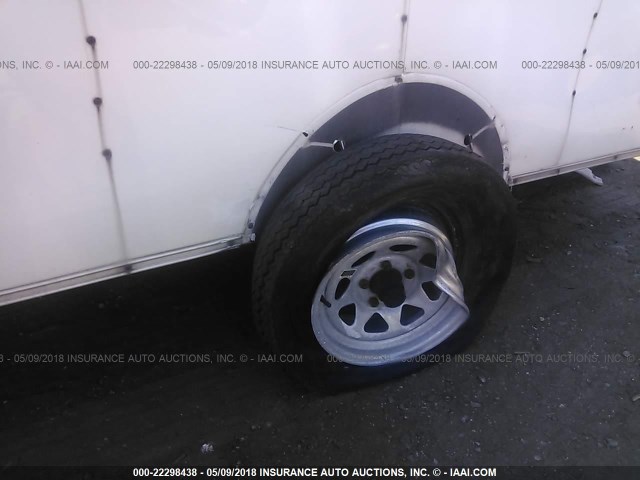 40LFB101X6P130879 - 2006 PACE ENCLOSED CARGO  თეთრი ფოტო 6