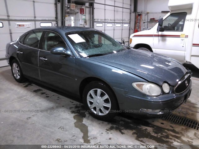 2G4WC582161268679 - 2006 BUICK LACROSSE CX BLUE photo 1