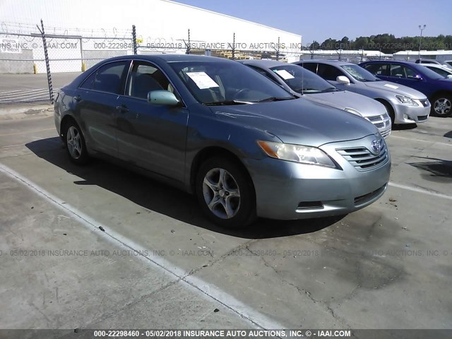 4T1BE46K97U698956 - 2007 TOYOTA CAMRY NEW GENERAT CE/LE/XLE/SE GREEN photo 1