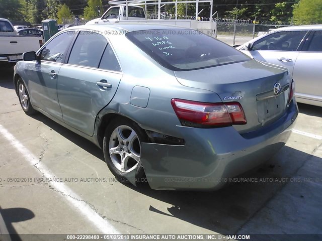 4T1BE46K97U698956 - 2007 TOYOTA CAMRY NEW GENERAT CE/LE/XLE/SE GREEN photo 5