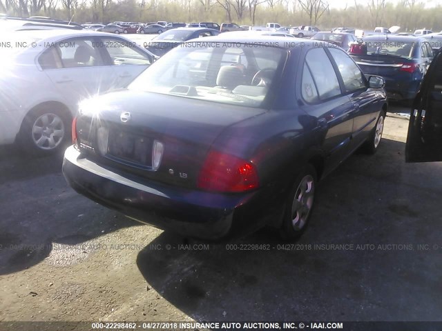 3N1CB51D16L599544 - 2006 NISSAN SENTRA 1.8/1.8S Dark Blue photo 4