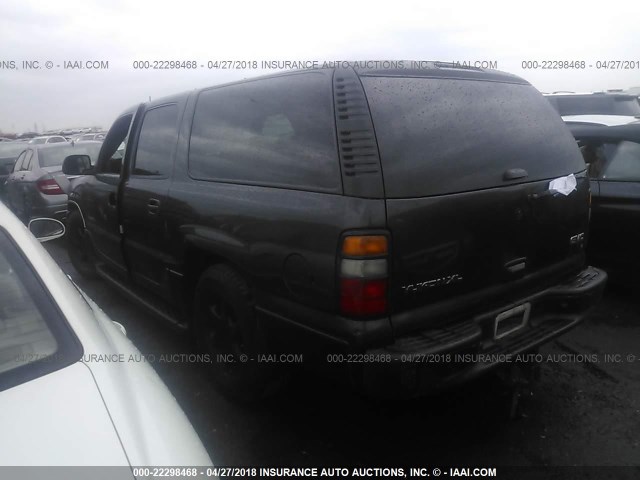 1GKFK66U44J254428 - 2004 GMC YUKON XL DENALI GRAY photo 3