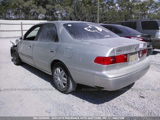 4T1BG22K51U071084 - 2001 TOYOTA CAMRY CE/LE/XLE SILVER photo 3