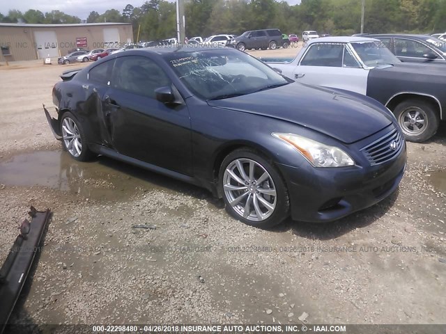 JNKCV64EX8M111214 - 2008 INFINITI G37 JOURNEY/SPORT Dark Blue photo 1