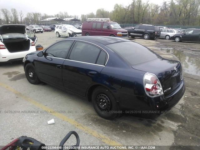 1N4AL11D25C207343 - 2005 NISSAN ALTIMA S/SL BLUE photo 3