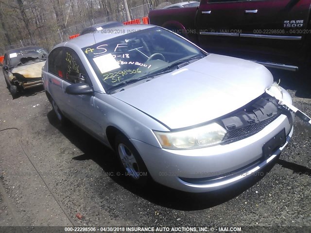 1G8AG52F93Z199865 - 2003 SATURN ION LEVEL 1 SILVER photo 1