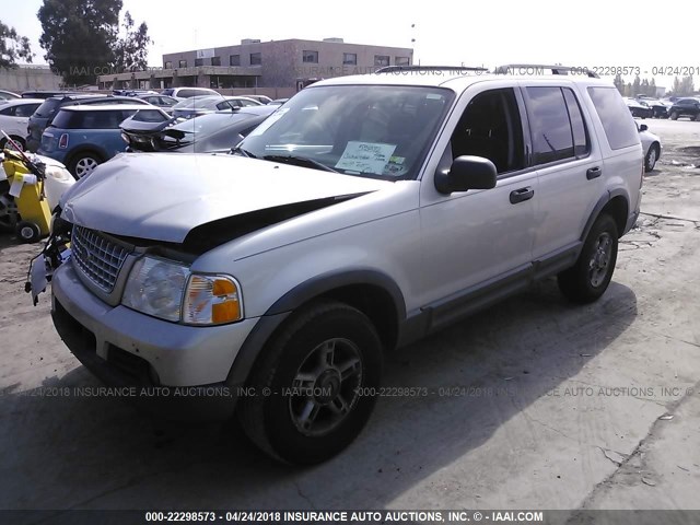 1FMZU63W43ZA30726 - 2003 FORD EXPLORER XLT/XLT SPORT/NBX SILVER photo 2