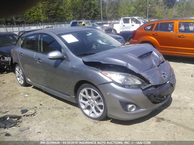 JM1BL1K37B1448004 - 2011 MAZDA SPEED 3 SILVER photo 1