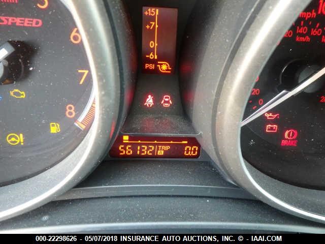 JM1BL1K37B1448004 - 2011 MAZDA SPEED 3 SILVER photo 7