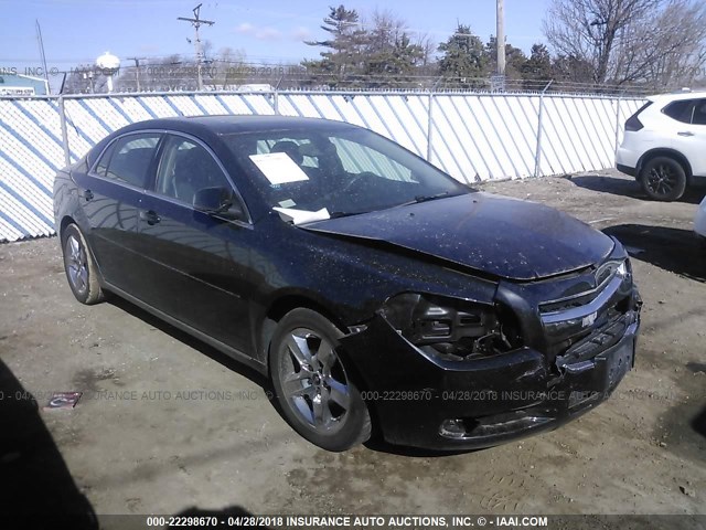 1G1ZC5EB6AF136663 - 2010 CHEVROLET MALIBU 1LT 黑色 照片 1