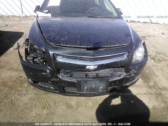 1G1ZC5EB6AF136663 - 2010 CHEVROLET MALIBU 1LT 黑色 照片 6