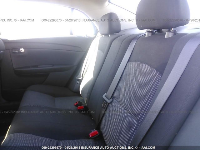 1G1ZC5EB6AF136663 - 2010 CHEVROLET MALIBU 1LT 黑色 照片 8