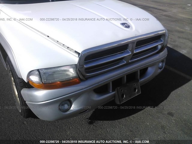 1D4HS58N63F562922 - 2003 DODGE DURANGO SLT PLUS WHITE photo 6