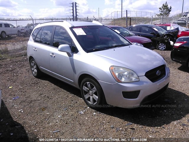 KNAFG525177083450 - 2007 KIA RONDO LX/EX SILVER photo 1