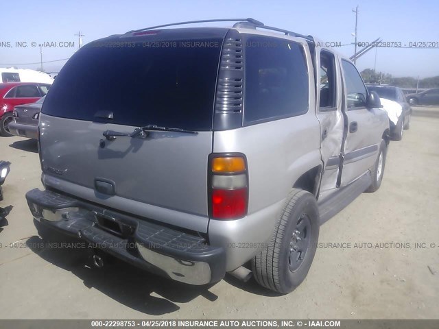 1GNEC13V36R127671 - 2006 CHEVROLET TAHOE C1500 TAN photo 4