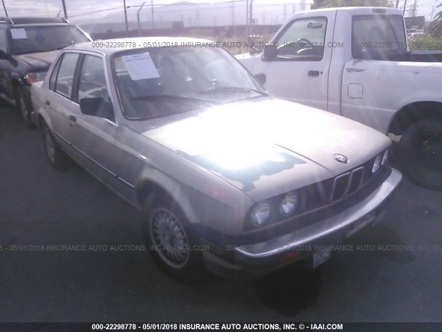 WBAAE5405H1694779 - 1987 BMW 325 E BEIGE photo 1