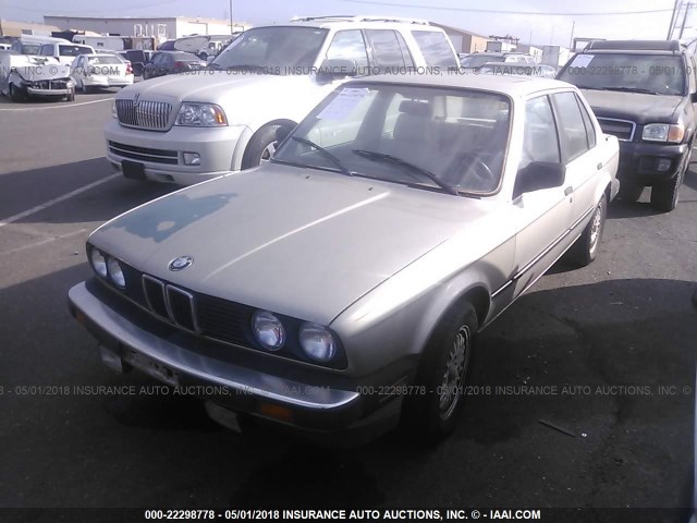 WBAAE5405H1694779 - 1987 BMW 325 E BEIGE photo 2