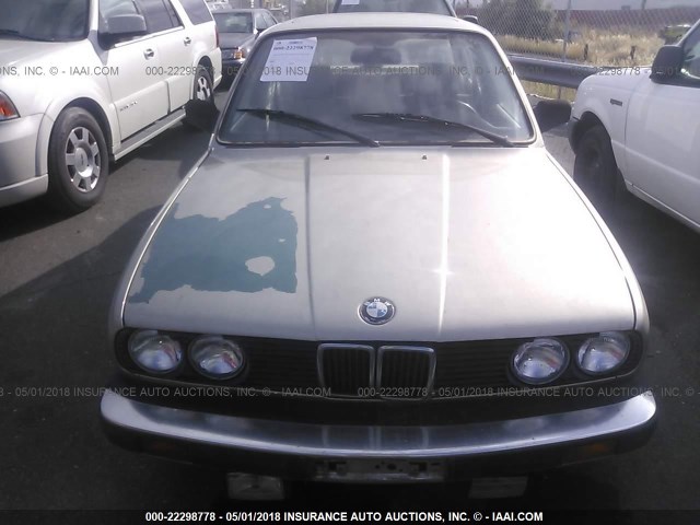 WBAAE5405H1694779 - 1987 BMW 325 E BEIGE photo 6