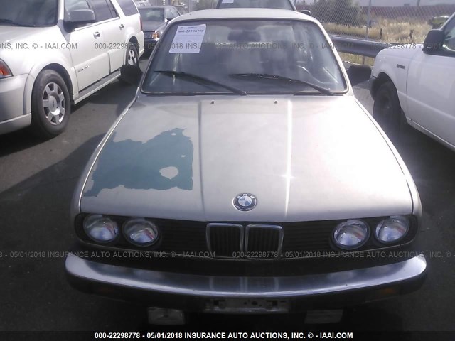 WBAAE5405H1694779 - 1987 BMW 325 E BEIGE photo 6