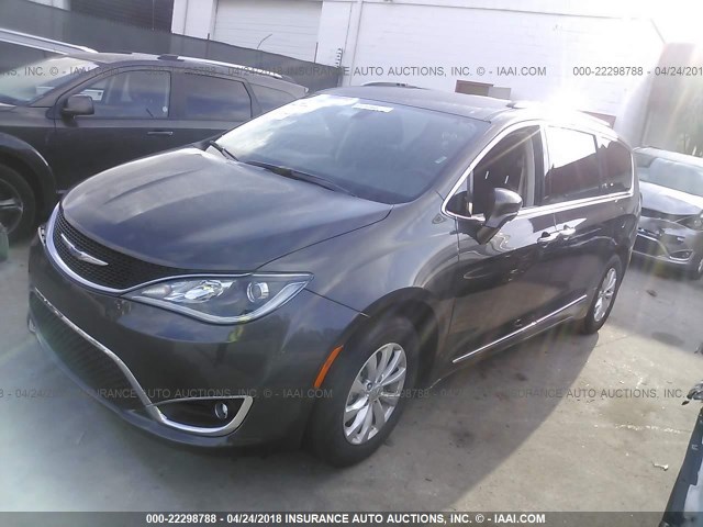 2C4RC1BG1JR110321 - 2018 CHRYSLER PACIFICA TOURING L 灰色 照片 2