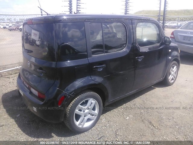 JN8AZ28R49T101423 - 2009 NISSAN CUBE S/SL BLACK photo 4