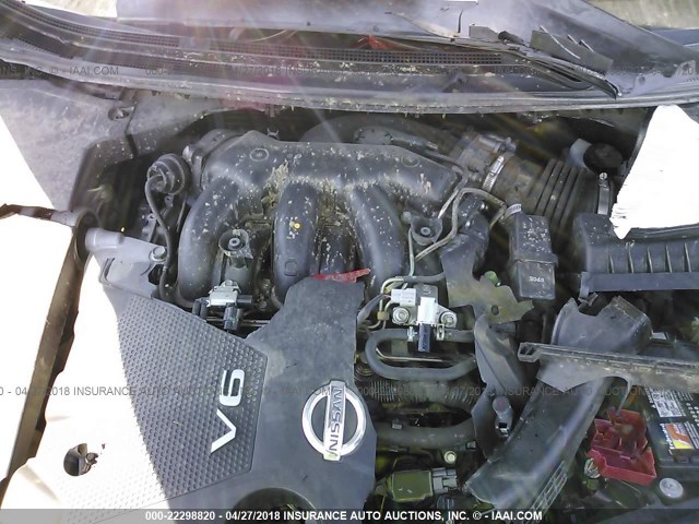 1N4AA51E89C835144 - 2009 NISSAN MAXIMA S/SV GRAY photo 10