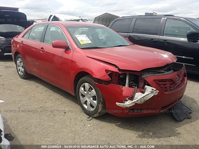 4T1BE46K87U167800 - 2007 TOYOTA CAMRY NEW GENERAT CE/LE/XLE/SE BURGUNDY photo 1